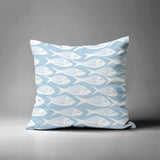 Queeston Fish Square Indoor/Outdoor Throw Pillow
