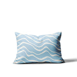 Richardson Ocean Waves Lumbar Indoor/Outdoor Throw Pillow