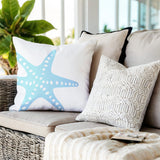 Scarlett Star Fish Lumbar Indoor/Outdoor Throw Pillow