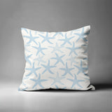 Theba Star Fish Square Indoor/Outdoor Throw Pillow