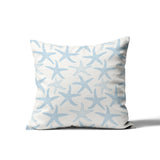 Theba Star Fish Square Indoor/Outdoor Throw Pillow