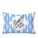 Blue Jay Indoor/Outdoor Reversible Rectangular Pillow
