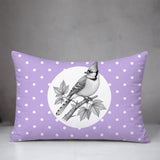 Blue Jay Indoor/Outdoor Reversible Rectangular Pillow