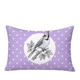Blue Jay Indoor/Outdoor Reversible Rectangular Pillow