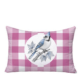 Blue Jay Indoor/Outdoor Reversible Rectangular Pillow