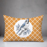 Blue Jay Indoor/Outdoor Reversible Rectangular Pillow