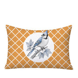 Blue Jay Indoor/Outdoor Reversible Rectangular Pillow