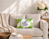 Blue Jay Indoor/Outdoor Reversible Rectangular Pillow
