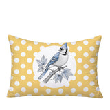 Blue Jay Indoor/Outdoor Reversible Rectangular Pillow