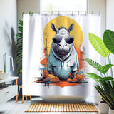 Boba Shower Curtain