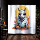 Boba Shower Curtain