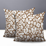 Bobbi Zebra Print Indoor/Outdoor Reversible Square Pillow