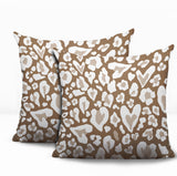 Bobbi Zebra Print Indoor/Outdoor Reversible Square Pillow