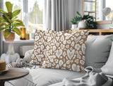 Bobbi Zebra Print Indoor/Outdoor Reversible Square Pillow