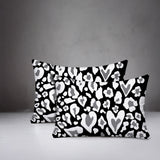 Bobbi Zebra Print Indoor/Outdoor Reversible Rectangular Pillow