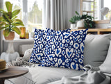 Bobbi Zebra Print Indoor/Outdoor Reversible Square Pillow