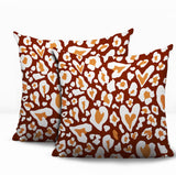 Bobbi Zebra Print Indoor/Outdoor Reversible Square Pillow