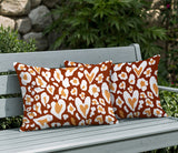 Bobbi Zebra Print Indoor/Outdoor Reversible Rectangular Pillow