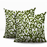 Bobbi Zebra Print Indoor/Outdoor Reversible Square Pillow