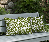 Bobbi Zebra Print Indoor/Outdoor Reversible Rectangular Pillow