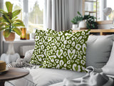 Bobbi Zebra Print Indoor/Outdoor Reversible Square Pillow