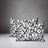 Bobbi Zebra Print Indoor/Outdoor Reversible Rectangular Pillow