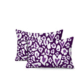 Bobbi Zebra Print Indoor/Outdoor Reversible Rectangular Pillow