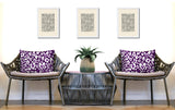 Bobbi Zebra Print Indoor/Outdoor Reversible Rectangular Pillow