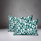 Bobbi Zebra Print Indoor/Outdoor Reversible Rectangular Pillow