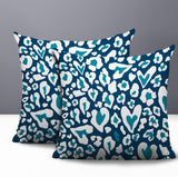 Bobbi Zebra Print Indoor/Outdoor Reversible Square Pillow