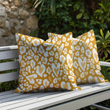 Bobbi Zebra Print Indoor/Outdoor Reversible Square Pillow