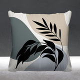 Boho Floral Botanical Reversible Indoor/Outdoor Square Pillow