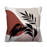 Boho Floral Botanical Reversible Indoor/Outdoor Square Pillow