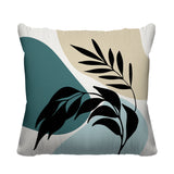 Boho Floral Botanical Reversible Indoor/Outdoor Square Pillow