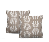 Booth Botanical Reversible Indoor/Outdoor Square Pillow