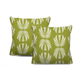 Booth Botanical Reversible Indoor/Outdoor Square Pillow