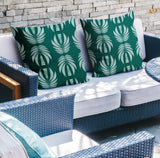 Booth Botanical Reversible Indoor/Outdoor Square Pillow