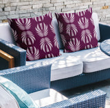 Booth Botanical Reversible Indoor/Outdoor Square Pillow