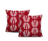 Booth Botanical Reversible Indoor/Outdoor Square Pillow