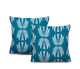 Booth Botanical Reversible Indoor/Outdoor Square Pillow
