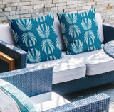 Booth Botanical Reversible Indoor/Outdoor Square Pillow