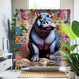 Bootie Shower Curtain