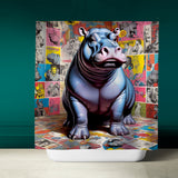 Bootie Shower Curtain