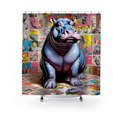 Bootie Shower Curtain