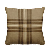 Brady Striped Reversible Indoor/Outdoor Square Pillow