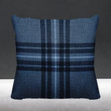 Brady Striped Reversible Indoor/Outdoor Square Pillow