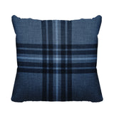 Brady Striped Reversible Indoor/Outdoor Square Pillow
