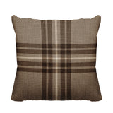 Brady Striped Reversible Indoor/Outdoor Square Pillow