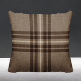 Brady Striped Reversible Indoor/Outdoor Square Pillow