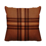 Brady Striped Reversible Indoor/Outdoor Square Pillow